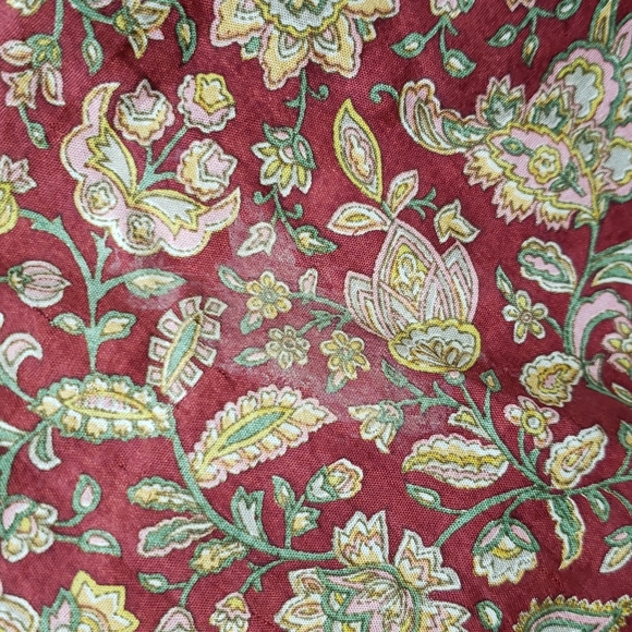 Darn Good Yarn Sari Silk Wrap Skirt Ankle Goddess - Picture 16 of 16